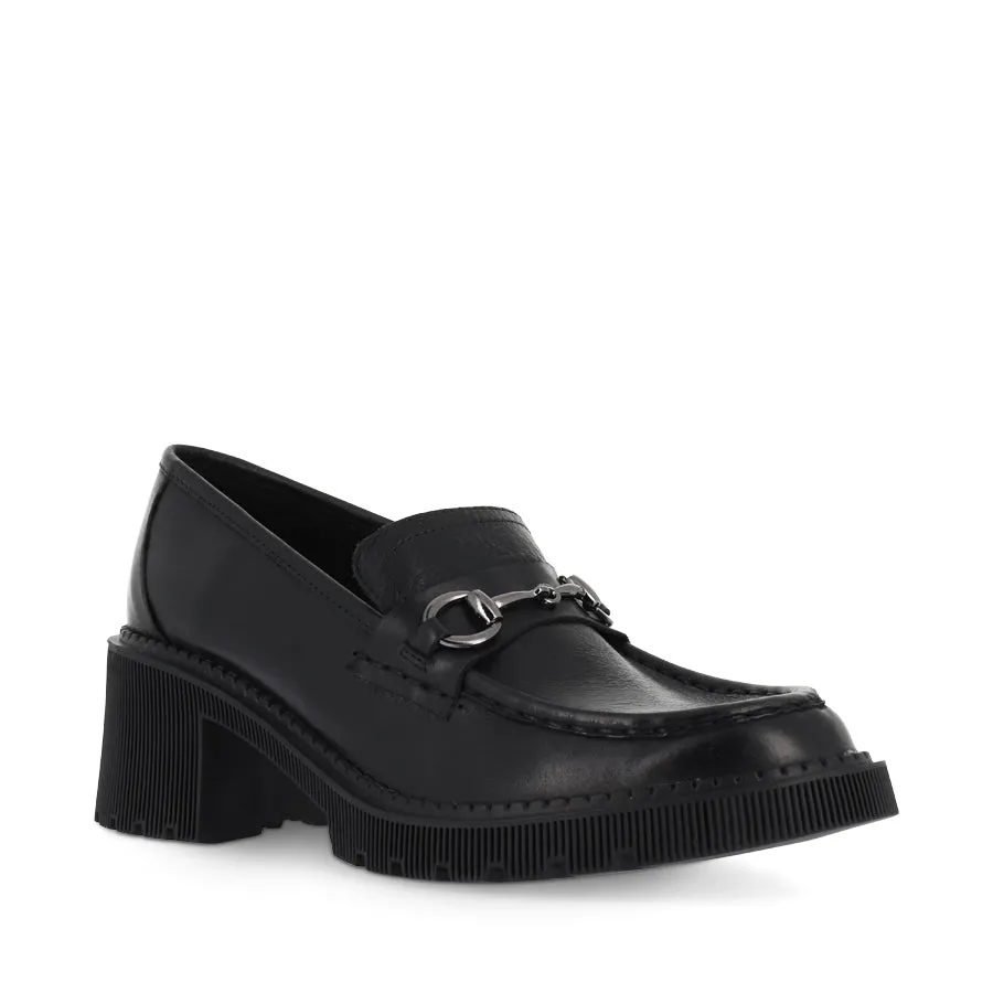 ZOEY - BLACK LEATHER